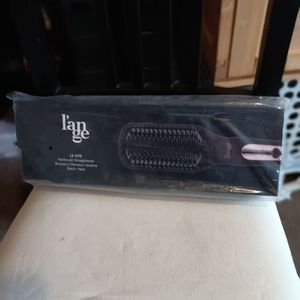 Hair brush straighter